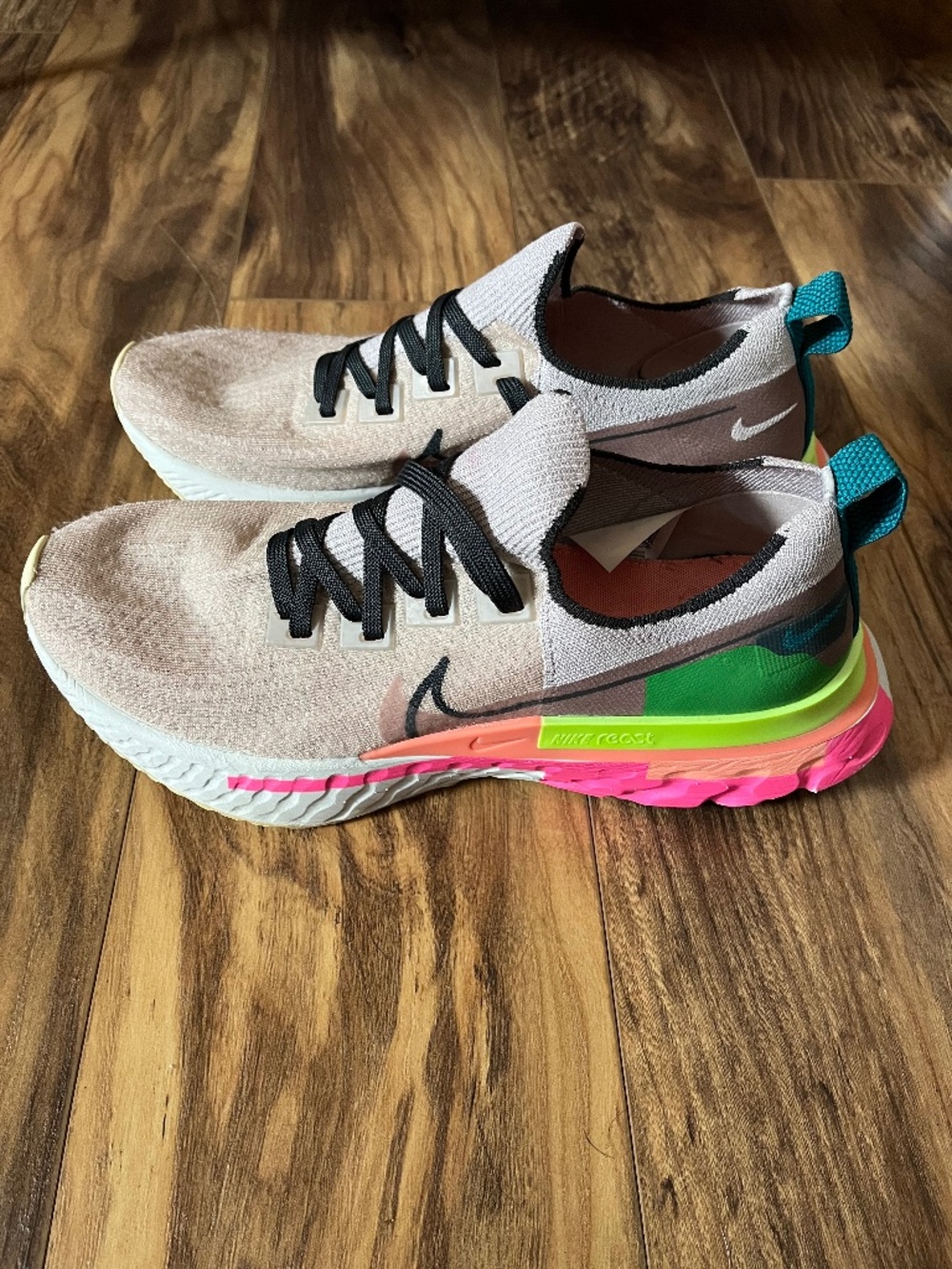 Women's Nike React Infinity Run Flyknit Premium "Violet Ash" - Size 10